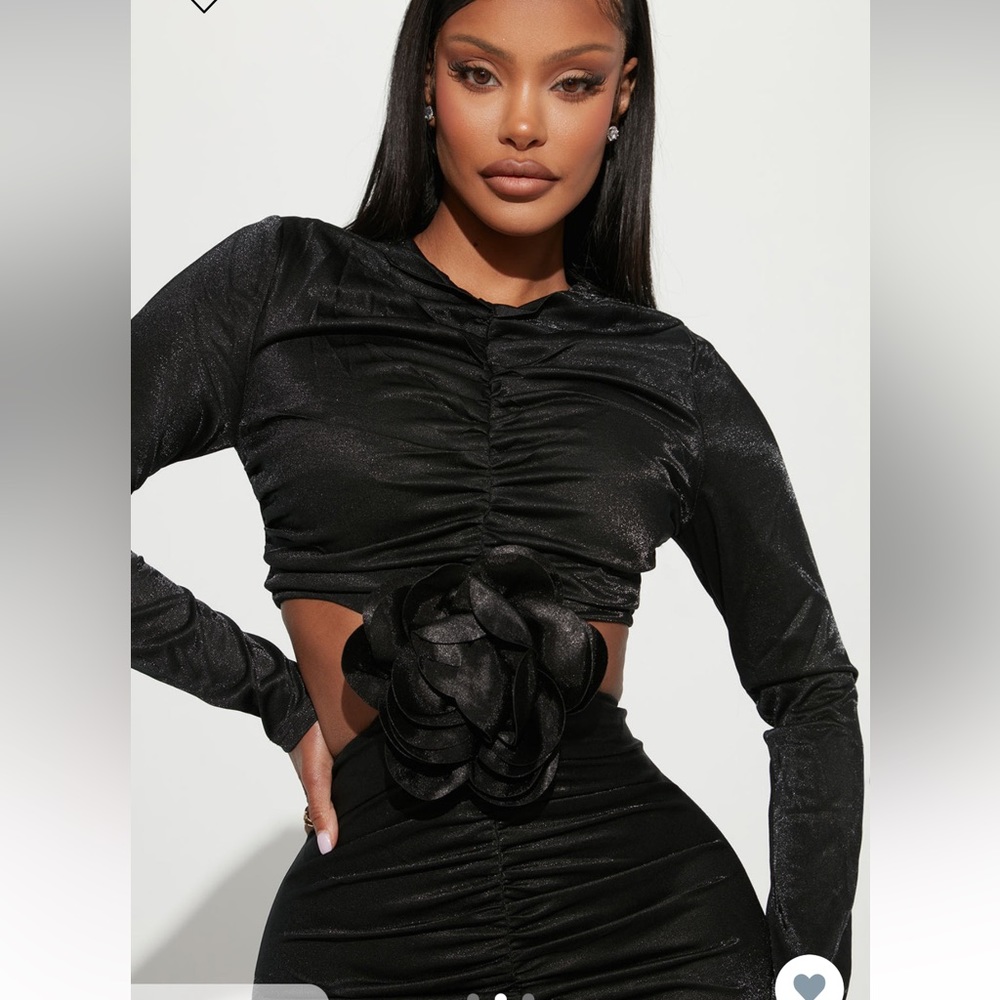 Sold out on FN side maxi dress